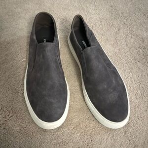 Express brand grey suede like deck shoe size 9